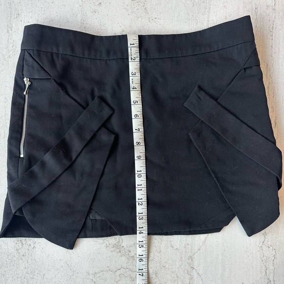 Ksubi Black Low Slung Killer Cool Black Mini Skirt - Picture 7 of 7